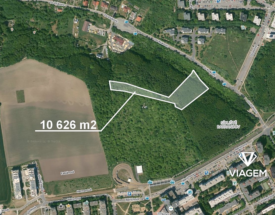 Prodej komerčního pozemku 10626 m²