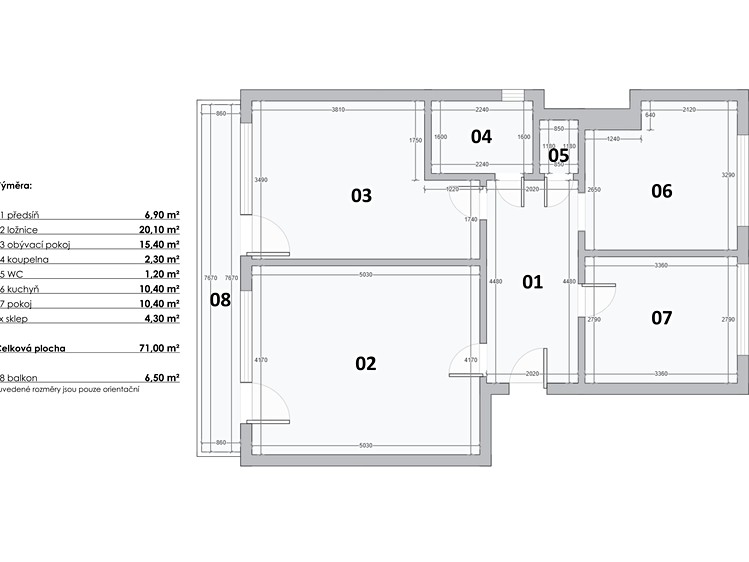 Prodej bytu 3+1, 71 m² (22 z 29)