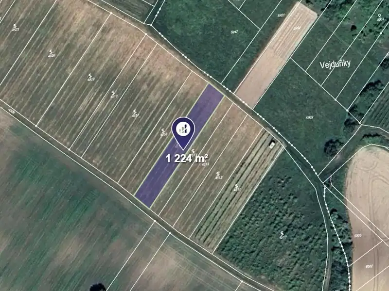 Prodej pole 3420 m², Starovičky – náhled fotky 2