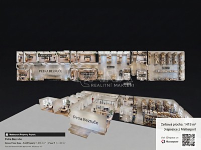 Prodej skladového prostoru 1 300 m²