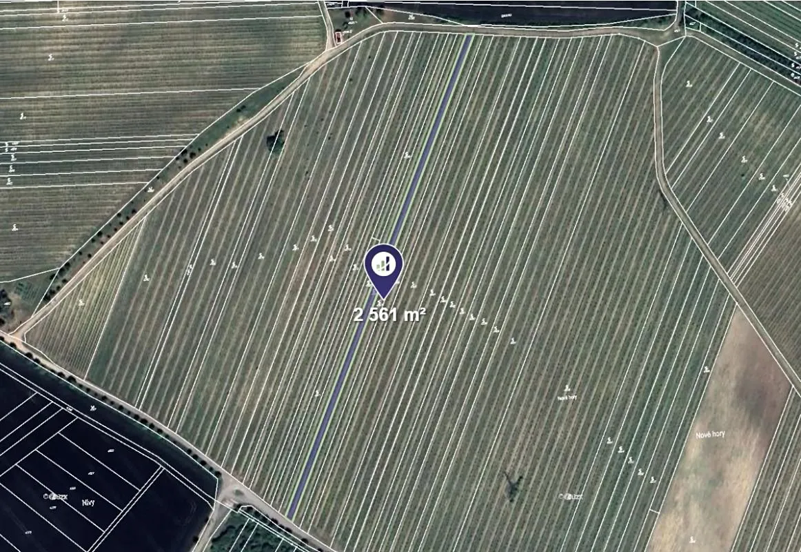 Prodej sadu, vinice 2561 m²