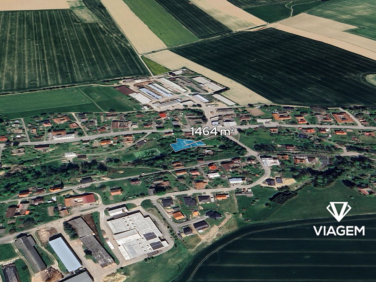 Prodej zahrady 1464 m², Lubná – fotka 1 z 3