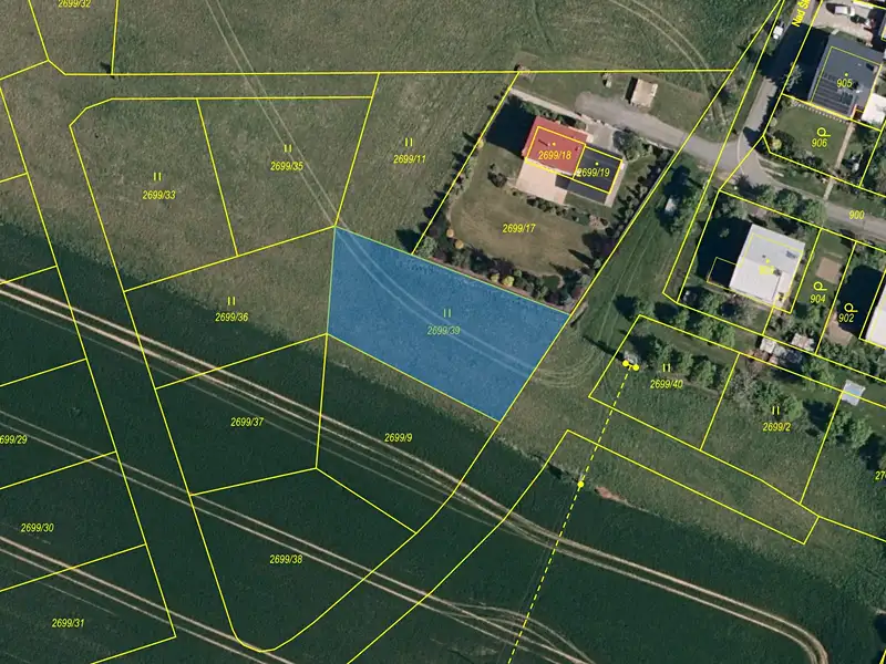 Prodej stavebního pozemku 1074 m², Želechovice nad Dřevnicí – náhled fotky 3