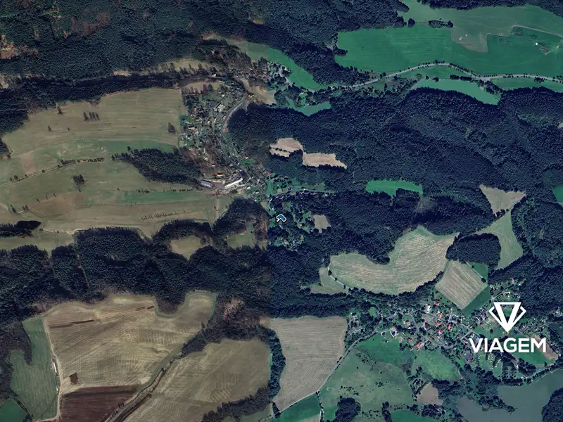 Prodej zahrady 822 m², Huntířov – náhled fotky 3