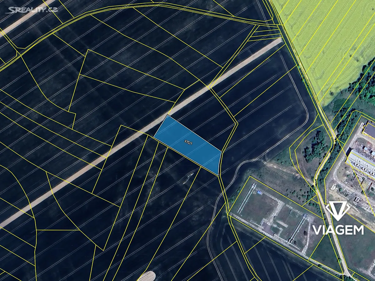 Prodej podílu 1/4 pole 1260 m² – pohled 4