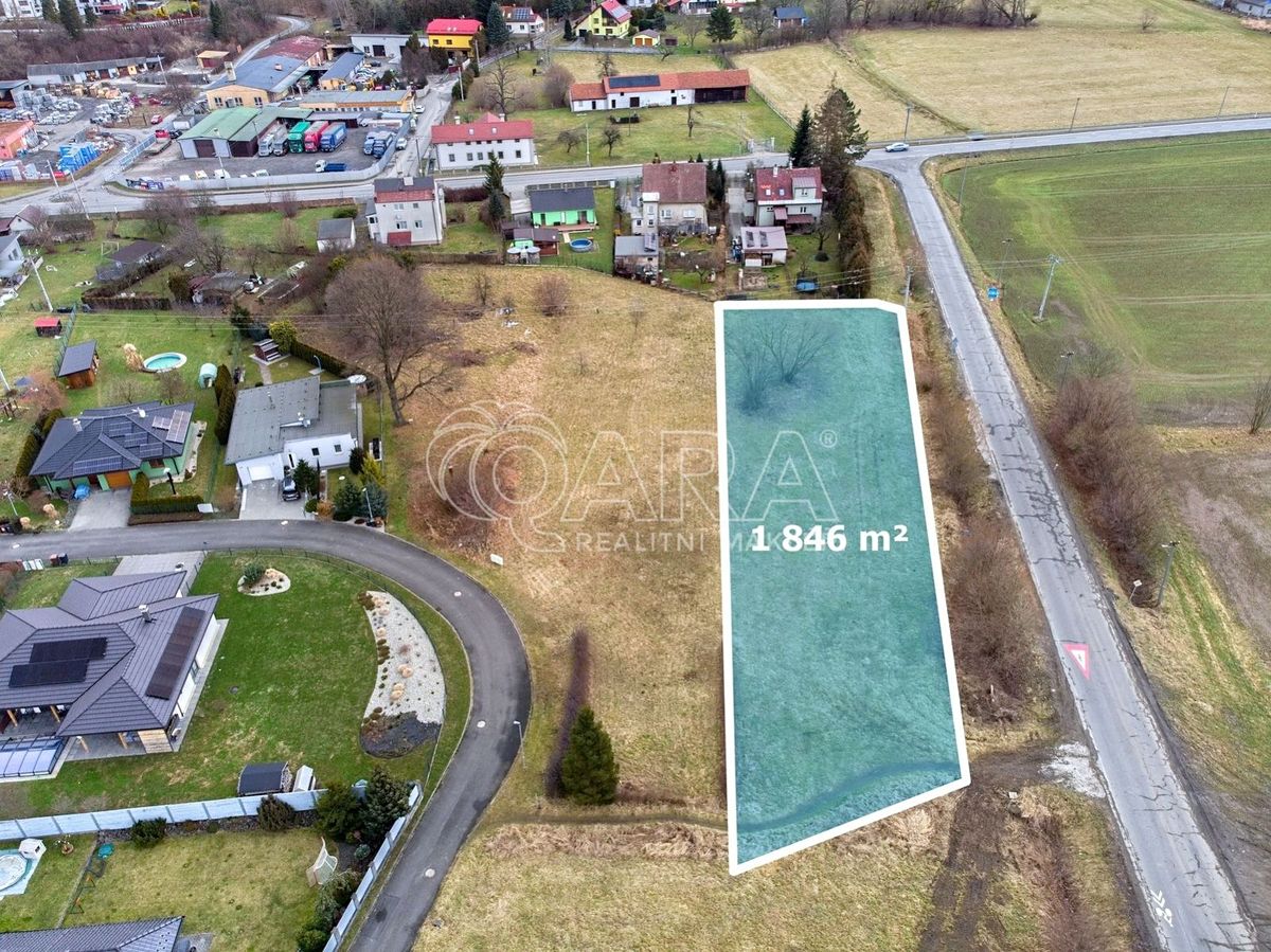 Prodej stavebního pozemku 1846 m²
