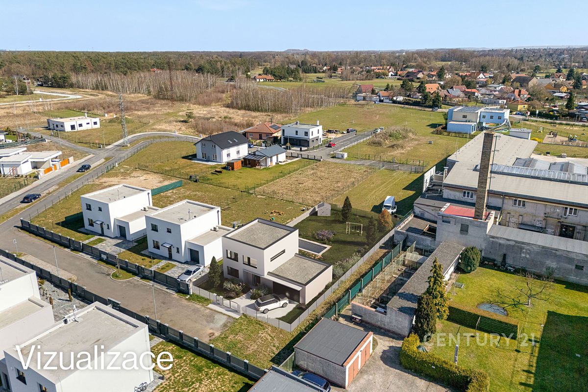Prodej stavebního pozemku 763 m², Káraný – fotka 1 z 3