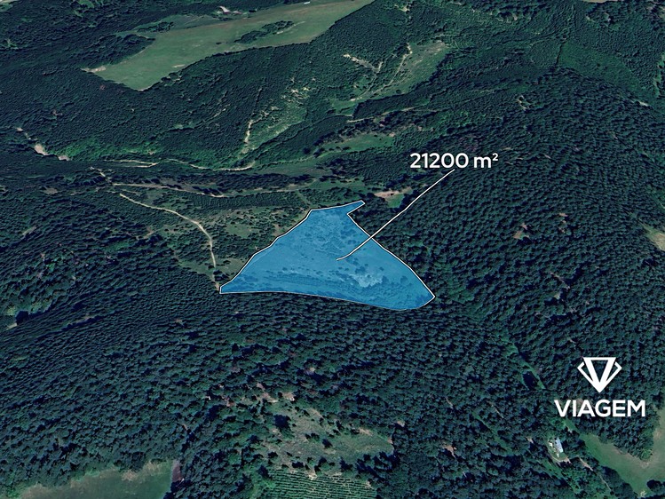 Prodej pozemku, 21 200 m² (1 z 4)