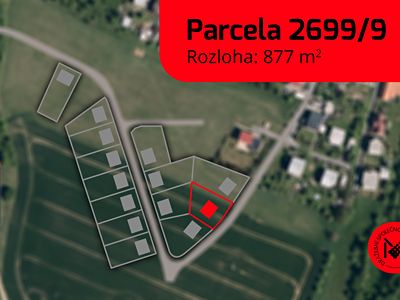 Prodej stavebního pozemku 877 m²