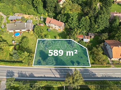Prodej  stavebního pozemku 589 m²