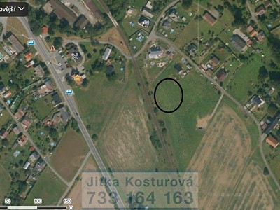 Prodej  stavebního pozemku 1 200 m²