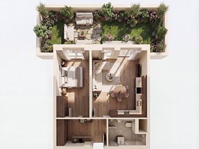 Prodej bytu 2+kk 116 m²