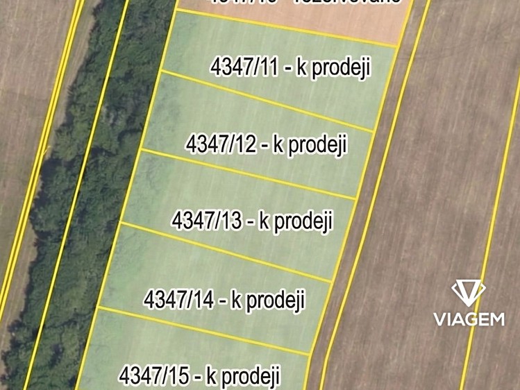 Prodej pozemku, 1 081 m² (1 z 4)