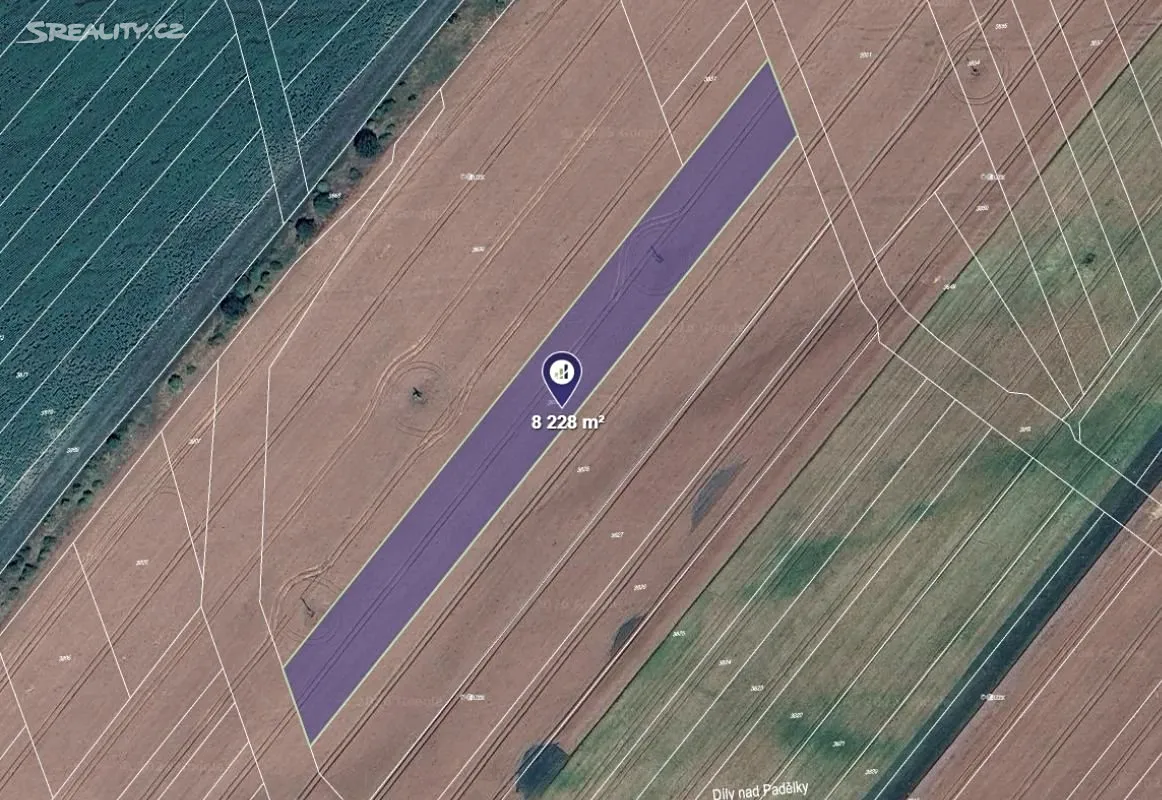 Prodej pole 8228 m², Louka