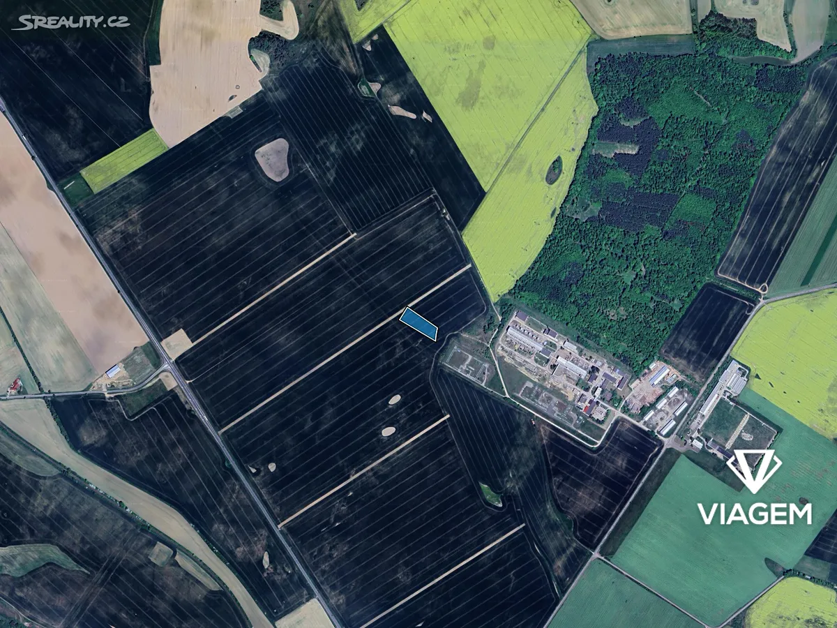 Prodej podílu 1/4 pole 1260 m² – pohled 3