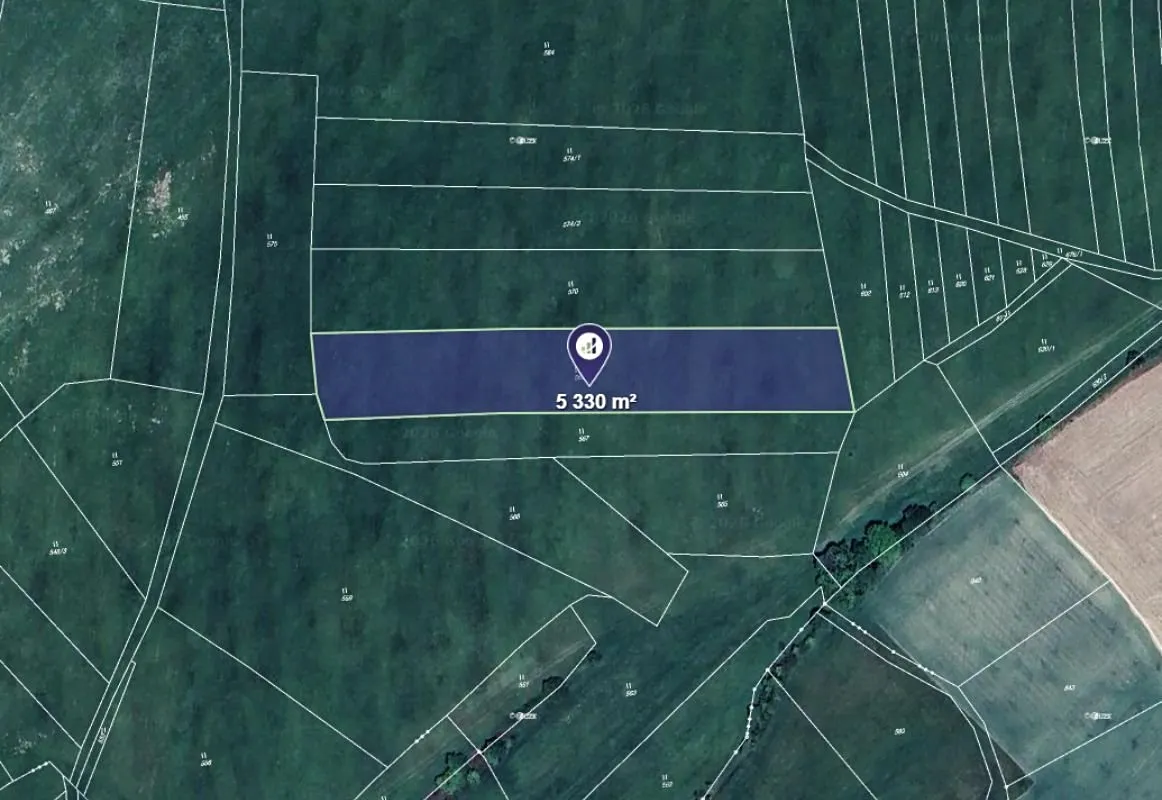 Prodej louky 5330 m²