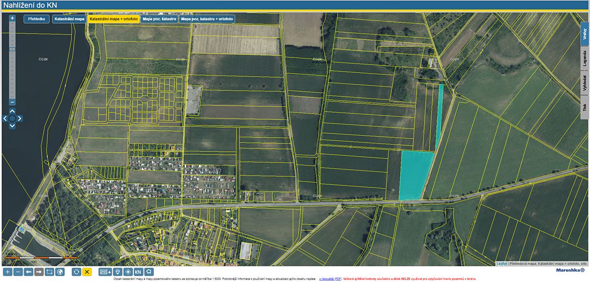 Prodej pole 20134 m², Přítluky – fotka 1 z 3