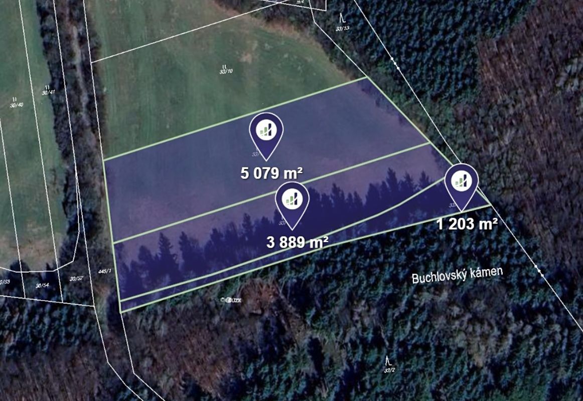 Prodej louky 10171 m²
