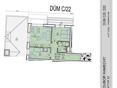 Prodej bytu 3+kk 63 m²