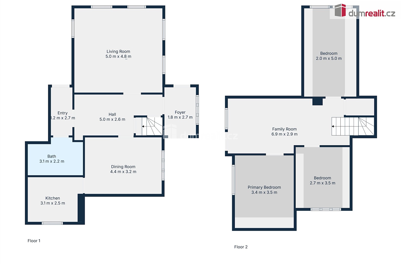 Prodej  chalupy 460 m², pozemek 1 070 m² – pohled 2
