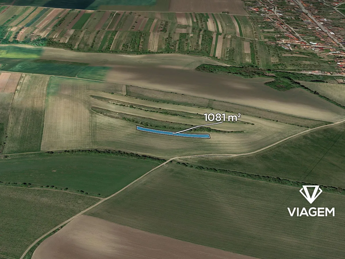Prodej pole 1081 m²