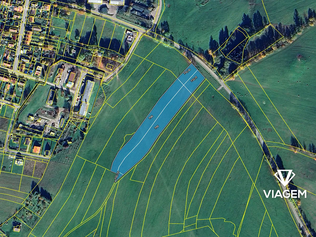Prodej podílu 1/6 pole 2403 m² – pohled 4