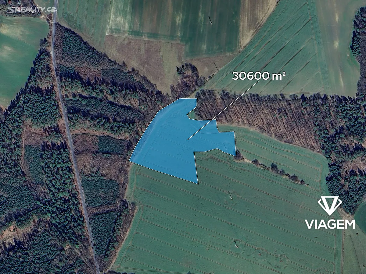Prodej podílu 33/100 pole 10098 m² – pohled 2
