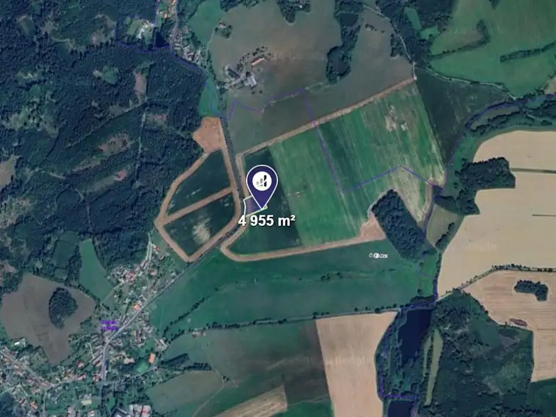 Prodej pole 4955 m², Oselce – náhled fotky 2