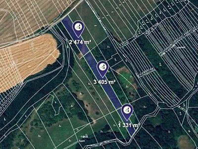 Prodej pole 7210 m²