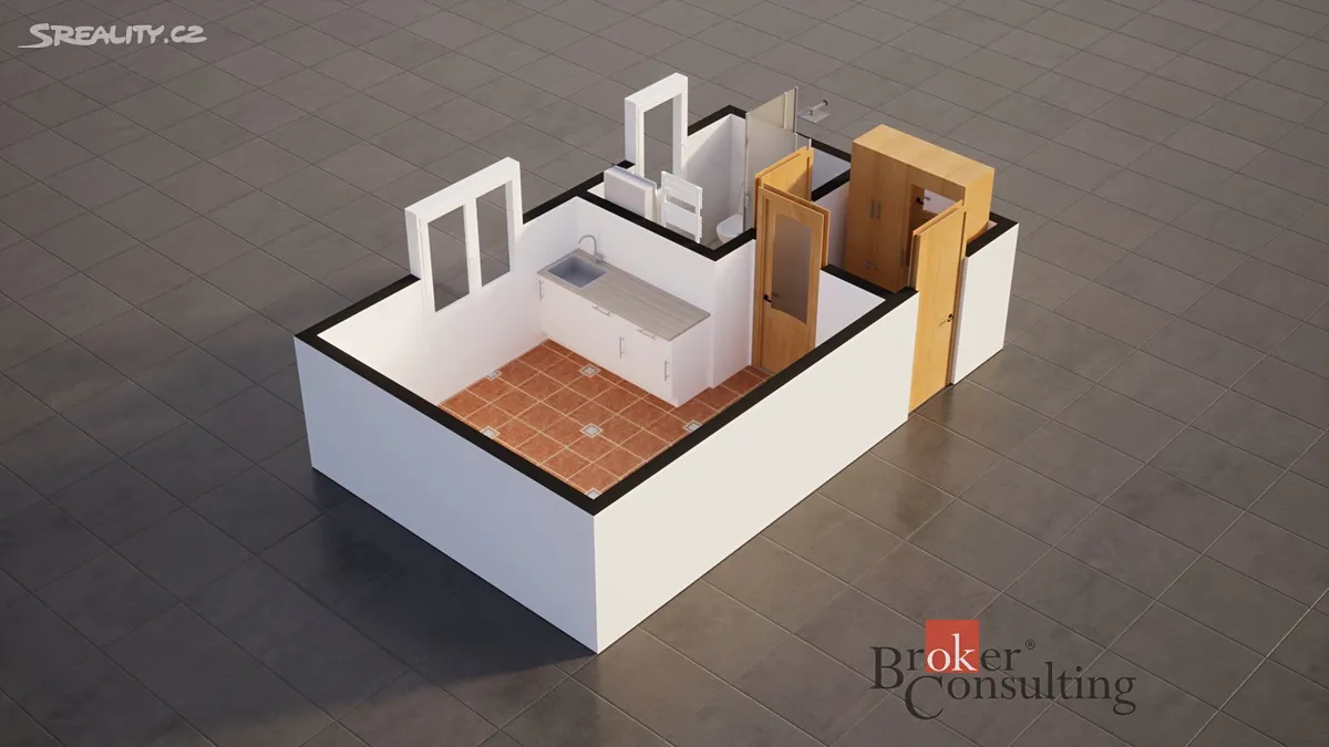 Pronájem bytu 1+kk 18 m² – další