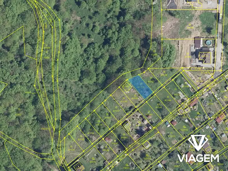 Prodej stavebního pozemku 219 m², Povrly – náhled fotky 3