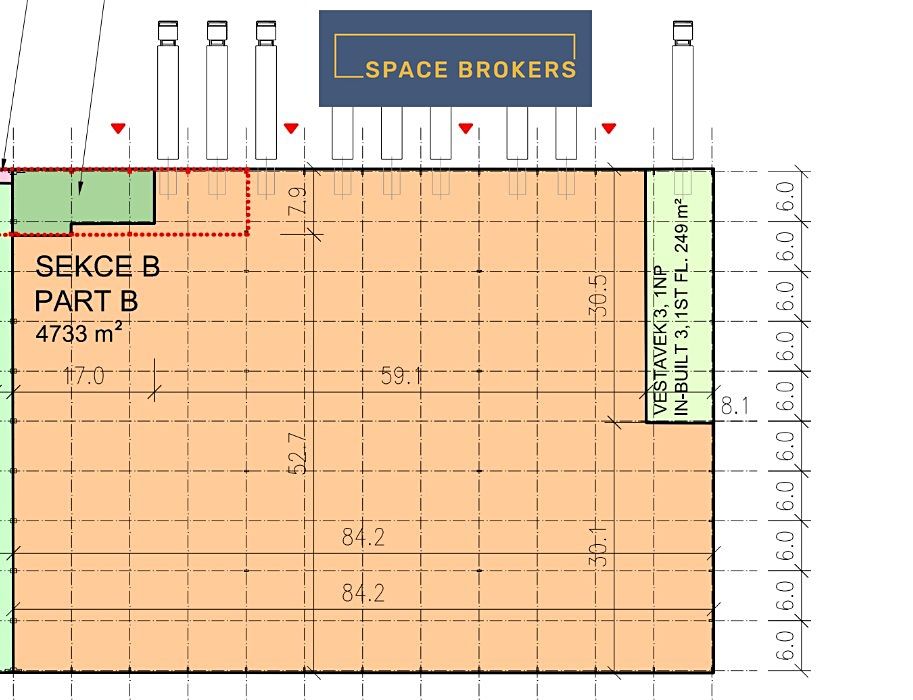 Pronájem skladového prostoru 4733 m² – fotografie 4