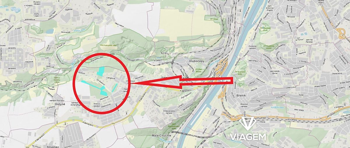 Prodej komerčního pozemku 9977 m² – fotografie 3