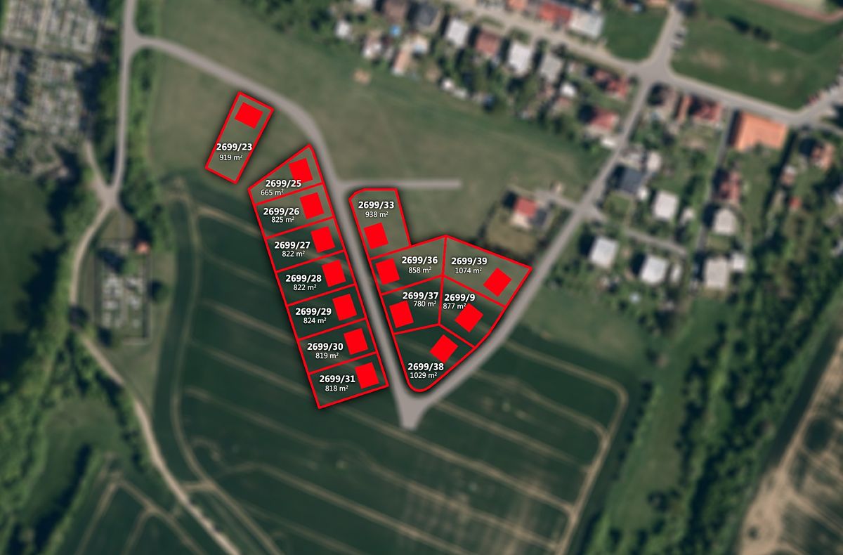 Prodej stavebního pozemku 877 m² – fotografie 2