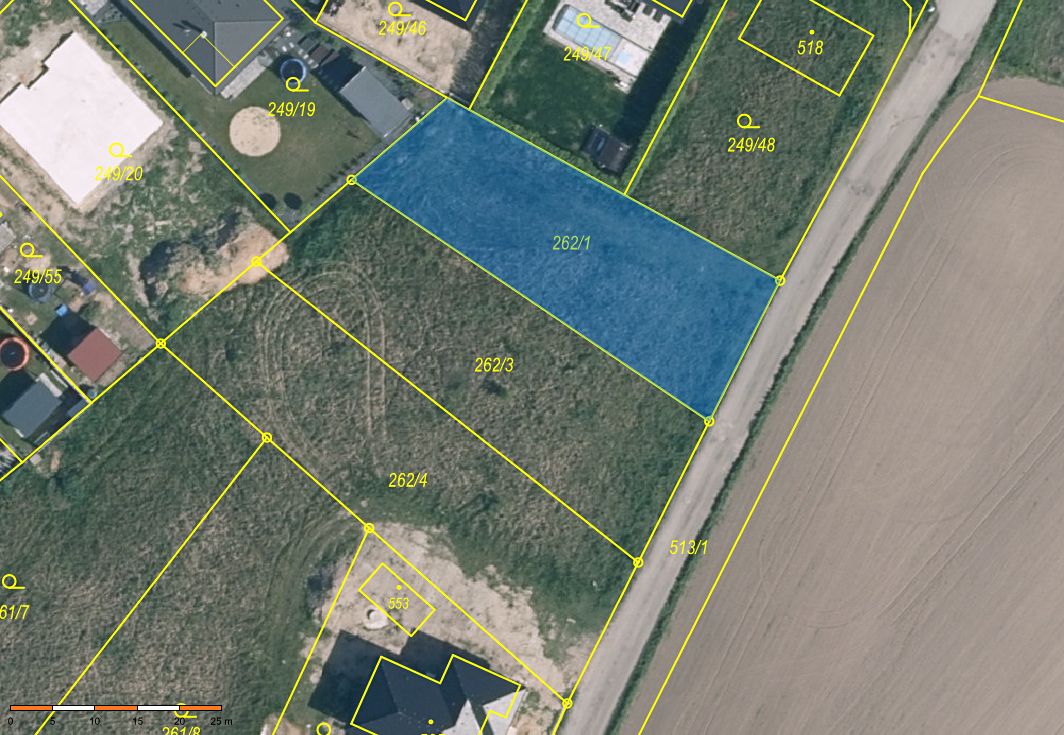 Prodej stavebního pozemku 782 m²