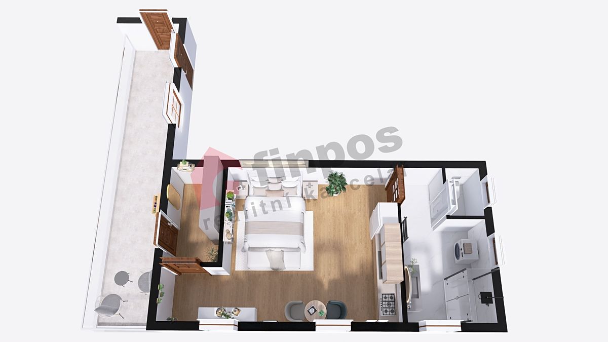 Prodej bytu 2+kk 100 m² (Podkrovní)