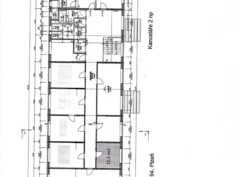 Pronájem kanceláře 13 m², Plzeň – náhled fotky 2