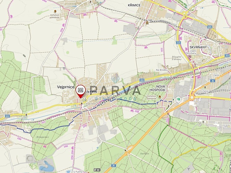 Prodej pozemku, 720 m² (3 z 4)