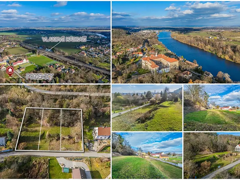 Prodej stavebního pozemku 711 m², Nelahozeves – náhled fotky 2