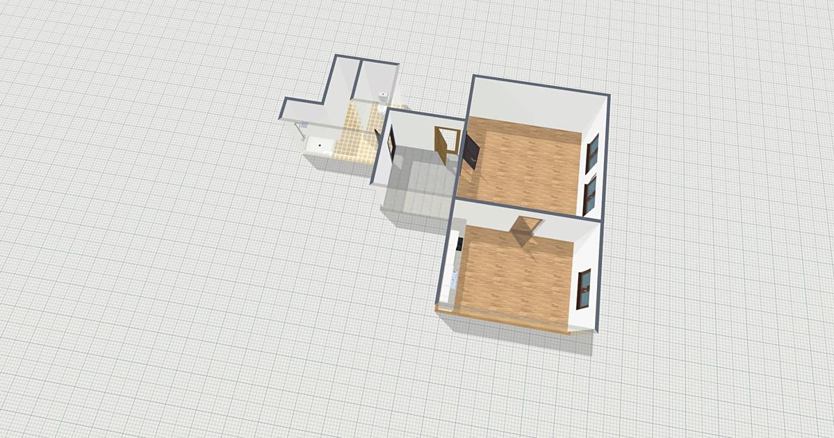 Pronájem bytu 1+1 36 m² – fotografie 5