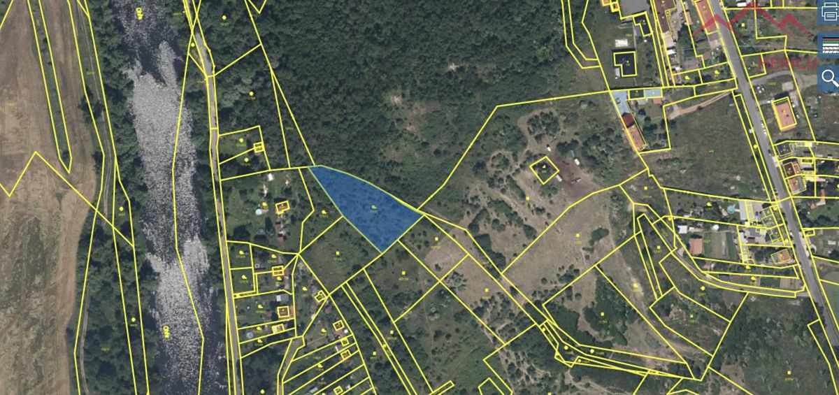 Prodej zahrady 2195 m², Žatec – fotka 1 z 3