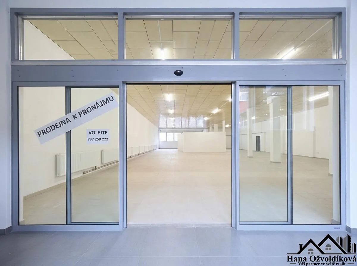 Pronájem obchodního prostoru 450 m²