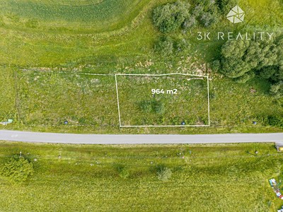 Prodej  stavebního pozemku 964 m²