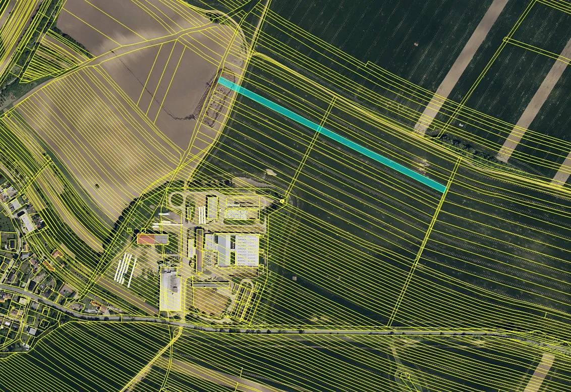 Prodej podílu 1/2 pole 2921 m²