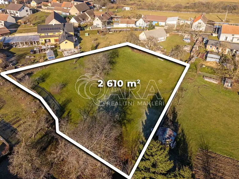 Prodej stavebního pozemku 2610 m², Čečelovice – náhled fotky 2
