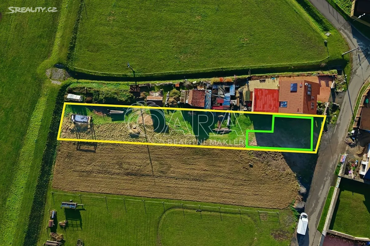 Prodej stavebního pozemku 868 m² – pohled 4