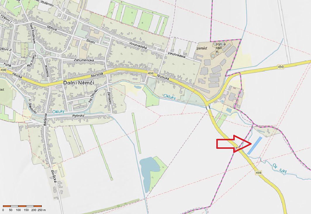 Prodej pole 2221 m²