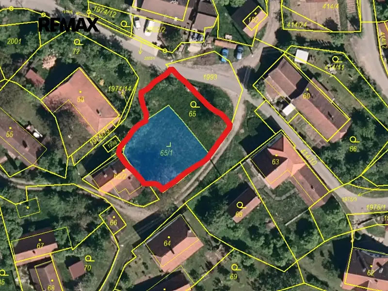 Prodej stavebního pozemku 313 m², Luhačovice – náhled fotky 3