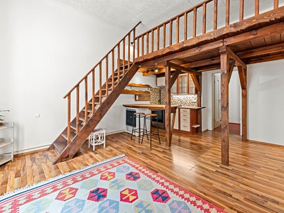 Pronájem bytu 1+kk 30 m² (Jednopodlažní)