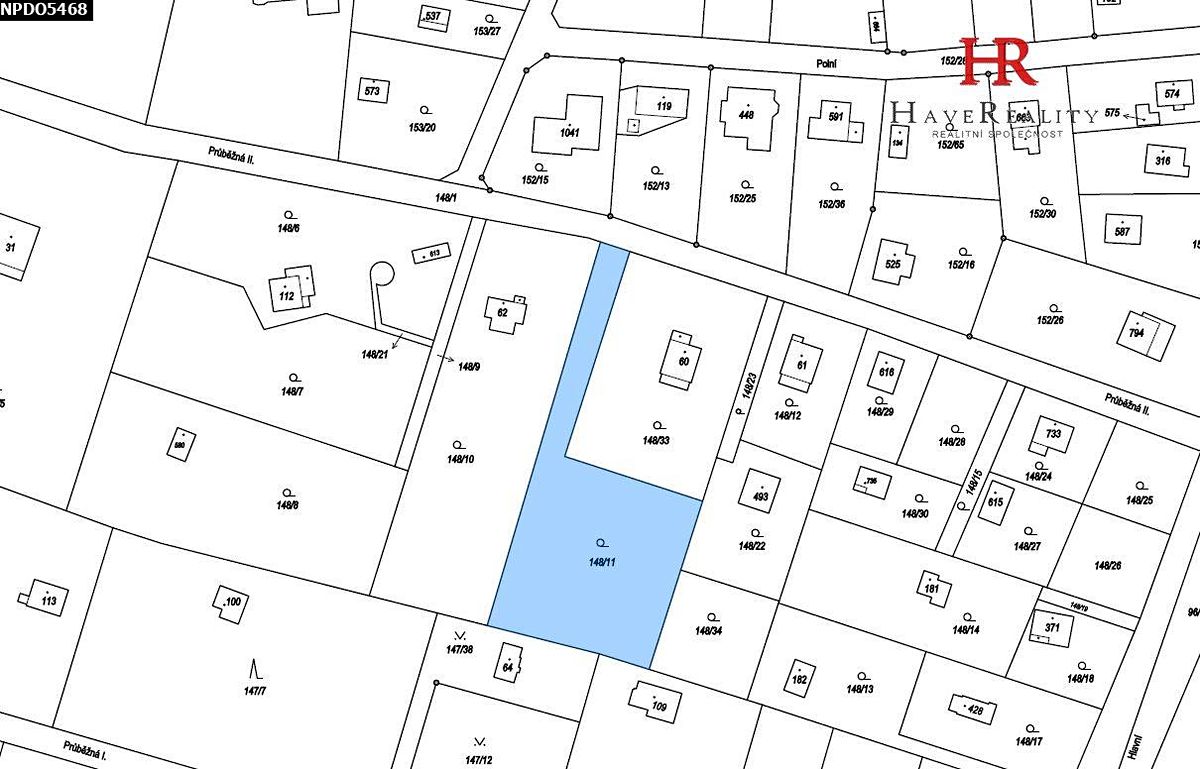 Prodej stavebního pozemku 1700 m² – fotografie 3
